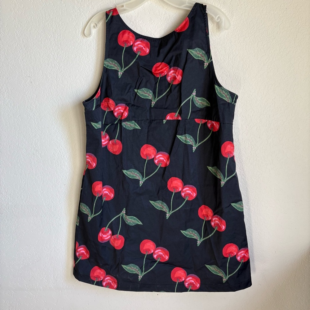 NWT Urban Outfitters “Charlie” Cherry Print Low Back Mini Dress (Sz. XL)